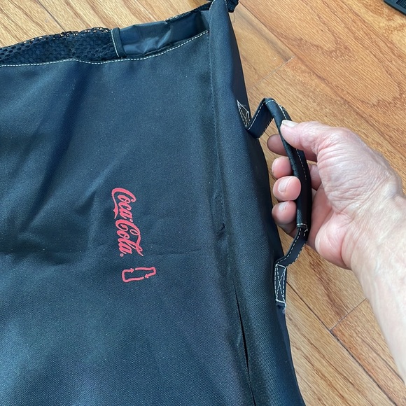 COCA’COLA Messenger Flap Over Bag in black color - Picture 10 of 16